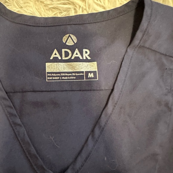 Navy M set ADAR scrubs - Picture 2 of 2